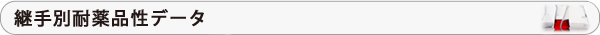 継手別耐薬品性データ